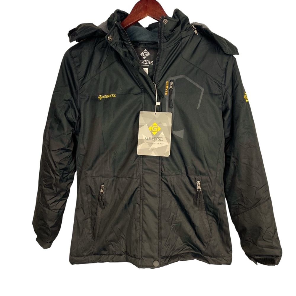 NWT Gemyse Women's Black Ski Jacket Size XS